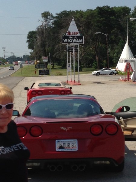 Sandy scoping out next club camping trip